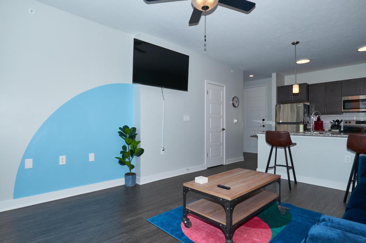 Modern Dwntwn 1 Bdrm Apt Pool Gym Free Parking Indianapolis Esterno foto